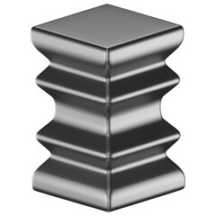 3D icon of an abstract shape