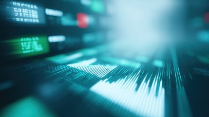 Data Analytics Stock Market Trading Charts Tech Finance