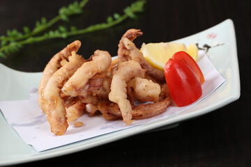 food, japanese cuisine, delicious, fried squid whiskers