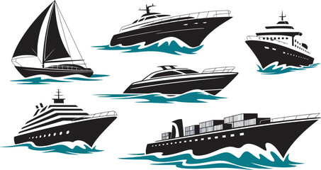 set of ships icons