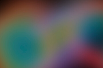 Obraz premium Abstract blend of teal, brown, and purple hues creates a soft, dreamy background