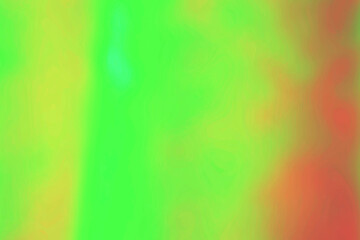 Abstract background with vivid green, yellow, and coral tones creating a vibrant and colorful...