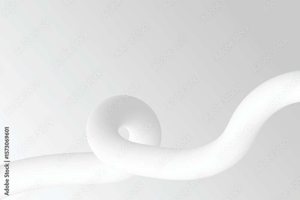 Poster minimalist abstract background with abstract 3d curve for corporate presentation background, banner 