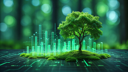 Green Technology Sustainable City Growth & Environmental Conservation