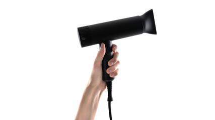 Handheld hair dryer for easy styling in home