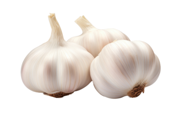 White Onions. White or PNG Transparent Background.