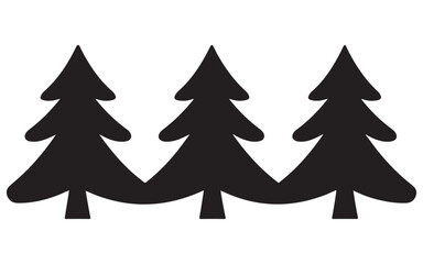 Obraz premium christmas tree set