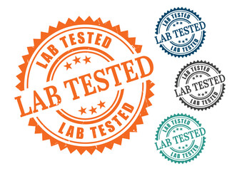 Obraz premium Laboratory Tested Icons, Verified Product Quality Label Set 
