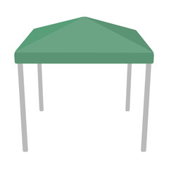 タープテントのイラスト