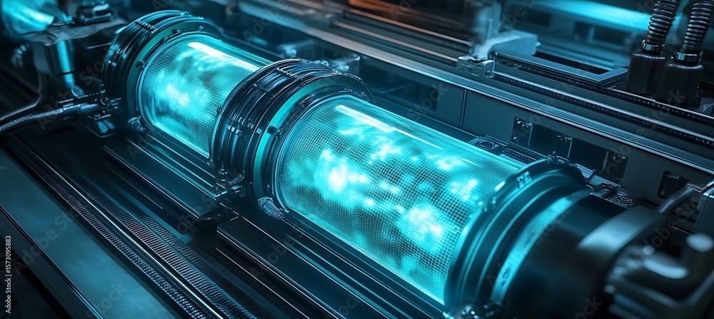 Poster autonomous energy core within futuristic ai-driven data infrastructure ask chatgpt