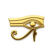 gold horus eye