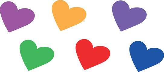 Heart Bonds & Dynamic Feelings: Exploring Love Through Romantic Vectors and Half-Heart Silhouettes