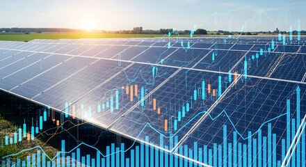 Solar Energy Investment Growth Sustainable Development Renewable Energy Financial Charts