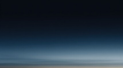 Dark blue gradient sky, subtle light at horizon