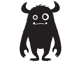 CUTE MONSTER SILHOUETTE
