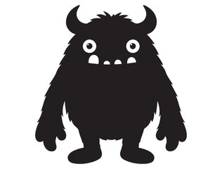 CUTE MONSTER SILHOUETTE