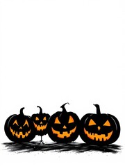 halloween pumpkin vector illustration