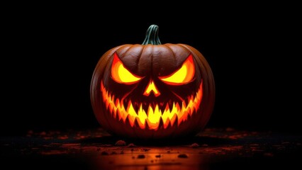 halloween Jack O' Lantern pumpkins