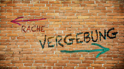 Signposts the direct way to forgiveness versus revenge