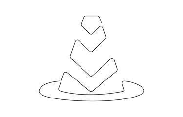 Title:
Continuous line vector illustration design traffic cone, Road cone line continuous drawing vector, continuous line vector illustration design traffic cone, one line continuous drawing traffic .