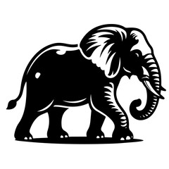 Obraz premium elephant vector illustration