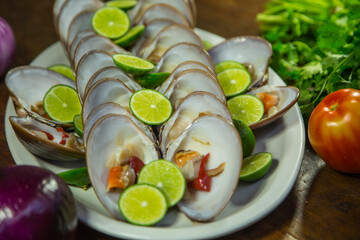 ALMEJAS CHOCOLATAS SEA FOOD MARISCOS FRESCOS EN LA CONCHA