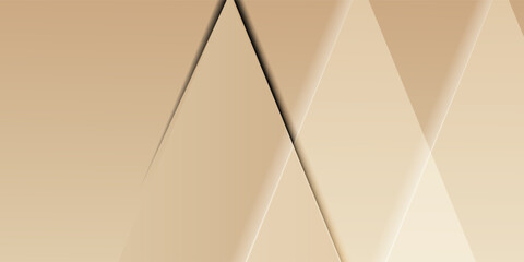 Elegant geometric background with overlapping diamond shapes and smooth beige gradients, perfect for modern design projects. eps 10
