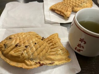 Japanese sweets and tea