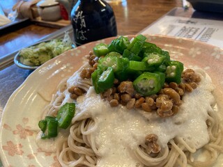 Japanese soba noodles