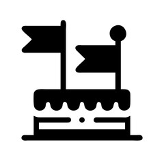  flag cakes icon