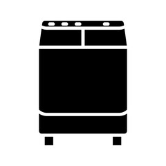 Washing Machine icon set. flat illustration of vector icon