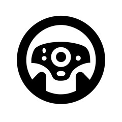 gaming steering wheel icon