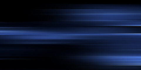 Digitally generated image of blue light and stripes moving fast
