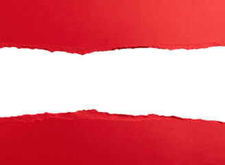 Intriguing hole in a bold red wall creating an artistic contrast and evoking curiosity about space and design elements in architecture isolate on transparent background PNG