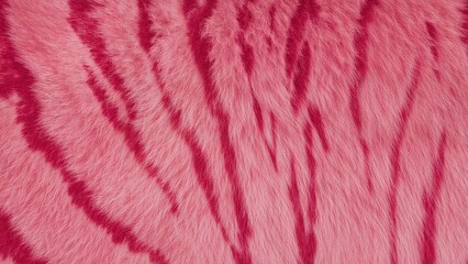 Luxurious Pink Faux Fur Texture Pattern: Soft and Cozy Animal-Inspired Multicolored Design for Modern Home Interiors and Fashion