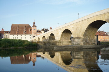 Obraz premium bridge over the river