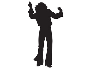 DISCO DANCER SILHOUETTE 