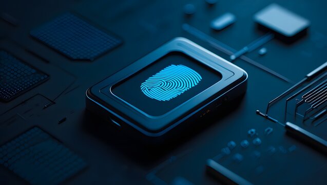 Fingerprint Biometric Security Chip