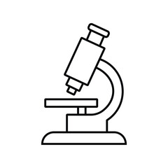 microscope icon vector
