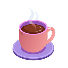 cup of coffee 3d icon