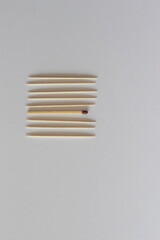 Matchstick Hidden Among Toothpicks: Symbol of Incongruity or Change