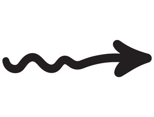 DOODLE ARROW SILHOUETTE