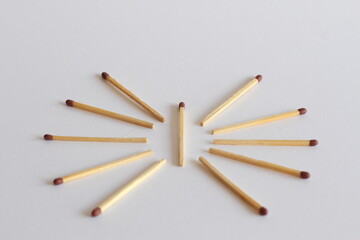 One Matchstick Surrounded by a Circle: Protection or Peer Pressure