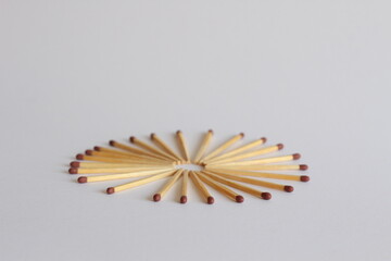 Circle of Matchsticks: Symbol of Unity and Community