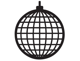 DISCO BALL SILHOUETTE