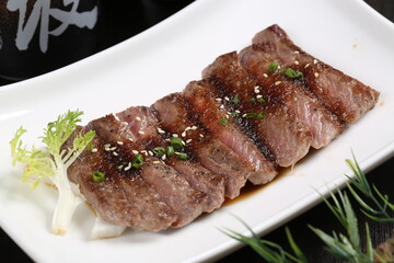 food, japanese cuisine, delicious, grilled black pork