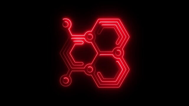 Digital numbers 1, 4, and 0 are integrated into a 3d geometric honeycomb pattern featuring hexagon vector elements and a blue molecular structure for a modern technology business wallpaper design