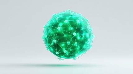 Futuristic Sphere | Technology Network | AI Concept Art