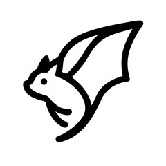 flying squirrel icon