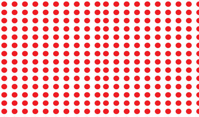 abstract trendy red polka dot pattern art perfect for background.